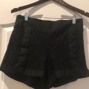 Black lace dress short